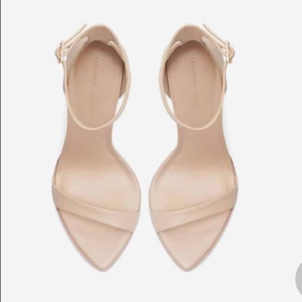 Nude Zara Heels